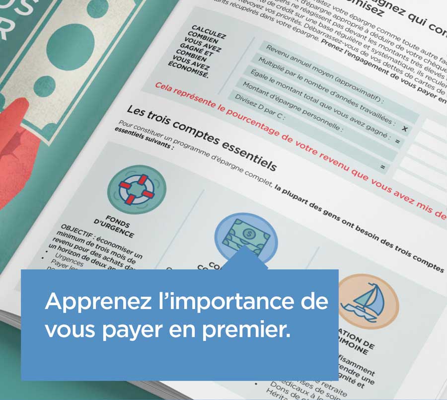 Apprenez l'importance de vous payer en premier.